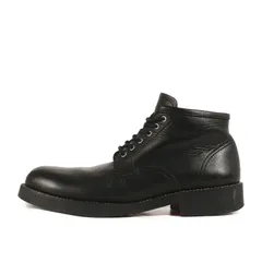 COMME des GARCONS HOMME コム デ ギャルソン オム サイズ:25.0cm / ミドルカット レザー レースアップ ブーツ / ブラック 黒 / 日本製 / シューズ 靴【メンズ】【中古】のサムネイル
