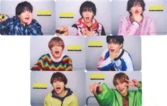 【中古】キャラカード なにわ男子 クリアソロカード(メンバーソロ7種セット) 「CD Doki it 通常盤」 購入特典