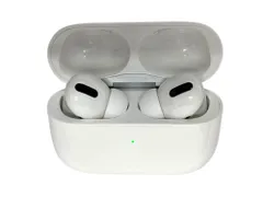 Apple (アップル) AirPods Pro エアポッズプロ ワイヤレスイヤホン ノイズキャンセリング 充電ケース(ライトニング A2190) A2084  ホワイト 家電/009