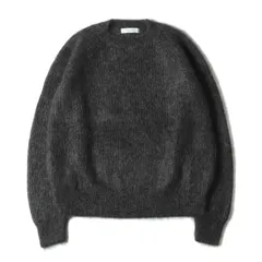 美品 PUBLIC TOKYO パブリックトウキョウ ニット サイズ:2 モヘアウール ナイロン シャギー ニット セーター 608340008 トップス プルオーバー ダークグレー 日本製 ブランド【メンズ】のサムネイル
