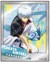 【中古】シール・ステッカー 坂田銀時(戦闘) 「銀魂 フォト風メタルステッカーコレクション 朝焼け」