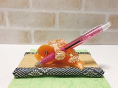 食品サンプル☆みかんのオブジェ・ペン立て☆
