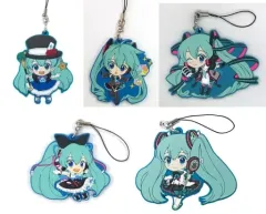 【中古】ストラップ(キャラクター) 全5種セット 「初音ミク マジカルミライ 2017 ラバーストラップコレクション」