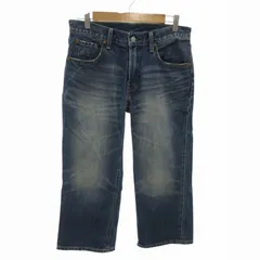 リーバイス Levi's 502 デニムパンツ ジーンズ ショーツ 七分丈 テーパード W30 L21 M 青 インディゴブルー /FT 1024 ■GY09