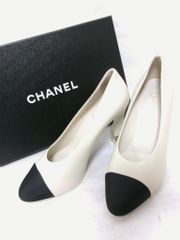 CHANEL　シャネル　ウエアー　パンプス　アーモンドトゥ　送料込み　サイズ38	969439