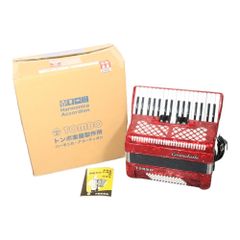 TOMBO トンボ アコーディオン 独奏用 GT-60B パッションレッドパール