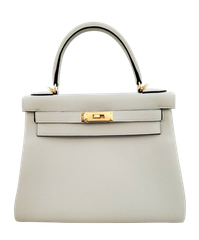 【新品】エルメス HERMES ケリー28　トゴ　グリネヴェ（23SS色）　B刻印　G金具