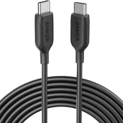 アンカー Anker PowerLine III USB-C & USB-C ケーブル (USB2.0対応) 3.0m A8854011 (ブラック) 新品未使用品