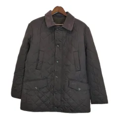 Barbour バブアー キルティングジャケット ブラウン(メンズ L)中古 古着 U3435