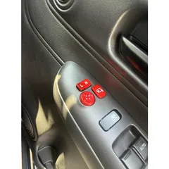 デザイン性UP♪ ドアミラー スイッチ カバー 赤 スペーシアカスタム MK32S MK42S GS XS TS XSリミテッド Jスタイル ターボ b12188
