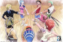 【中古】紙製品 集合(仲間の印/アラバスタ編) 名場面色紙コレクション 「一番くじ ワンピース TVアニメ25周年 ～海賊王への道～」 H賞