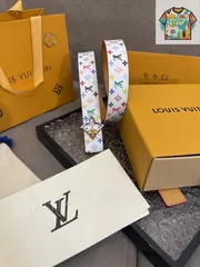 【今日WTO】LV × Murakami トリコロールベルト-1-QC58