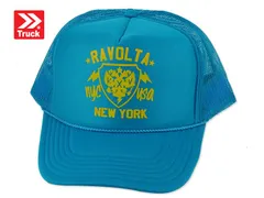 TRUCK BRAND【トラックブランド】SCRIBE #R5 TURQUOISE メッシュキャップ ターコイズ 8730 14297