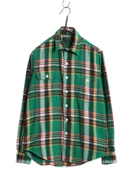 【お得なクーポン配布中!】 ポロ ラルフローレン チェック 長袖 フランネルシャツ メンズ S 長袖シャツ コットン ネルシャツ ヴィンテージ モデル チンスト ガチャポケ