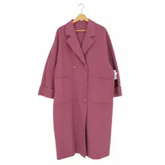 ミラオーウェン Mila Owen 袖折り返し接結ダブルロングコート レディース ONE SIZE のサムネイル