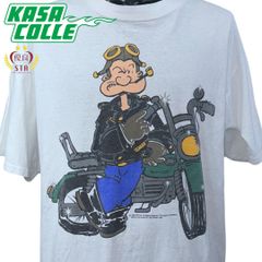 POPEYE ヴィンテージTシャツ サイズ実寸 70s 希少 レア アニメ 古着 
