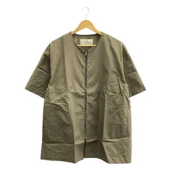 【新品】  prasthana / プラスターナ | less shirt 半袖シャツ | M | ベージュ | メンズ