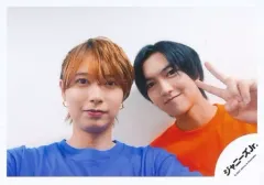 【中古】生写真(ジャニーズ) HiHi Jets・少年忍者/井上瑞稀・豊田陸人/横型・バストアップ/「ALL Johnnys’ Jr. 2023 わっしょいCAMP! in Dome」セルフィー/公式生写真