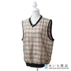 【新品同様】BURBERRY GOLF バーバリー ゴルフ ノバチェック ベスト 2025年最新】バーバリー ゴルフ ベストの人気アイテム - メルカリ