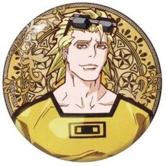 [중고] 배지 핀스 라이언 골드 스미스 [극장판 TIGER & BUNNY -The Rising- 아르누보 아트 캔 배지]