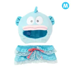 【メール便】ハンギョドン 推し活アイテム プラッシュコスチューマー レースケープ M サンリオ 内藤デザイン ぬいぐるみ用 ぬい活 キャラクター グッズ 