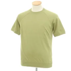 マウロオッタヴィアーニ　コットンニット　カーキ　サイズ４４　シャロン購入 マウロオッタヴィアーニ コットンニット カーキ サイズ44 シャロン