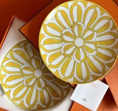 HERMES エルメス SOLEIL DESSERT PLATE ソレイユ デザートプレート No