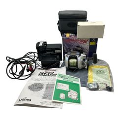 Daiwa ダイワ 電動リール スーパータナコンX500CP National バッテリーパック セット 中古 W４