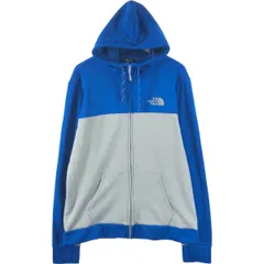 古着 ザノースフェイス THE NORTH FACE スウェットフルジップパーカー メンズL相当/eaa554431