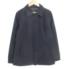 トランスワーク　セットアップ　ネイビー　未使用 ULTRA WORK SUIT/HOME LINE】【春夏】セットアップ1釦ノーカラー