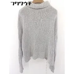 ◇ B:MING LIFE STORE by BEAMS タートルネック 長袖 ニット セーター グレー レディース  【中古】 【1110060003695】