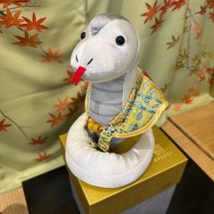 【SALE】龍村美術織物　干支2025年　令和7年　マスコット人形「巳」箱入り