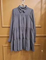 ZARA(ザラ) シャツ ティアード ワンピース