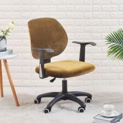 ☆ ベージュ ☆ オフィスチェア カバー pmychaircover11 オフィスチェア 背もたれ カバー オフィスチェアーカバー オフィスチェアカバー イスカバー 椅子カバー チェアーカバー かぶせるだけ かけるだけ オフィス用 事務椅子 伸びる 伸縮