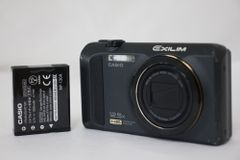 【返品保証】 カシオ Casio Exilim EX-ZR100 ブラック 12.5x バッテリー付き コンパクトデジタルカメラ  e443