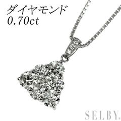 Pt900 バイオレットサファイア ダイヤモンド リング 0.50ct D0.23ct  