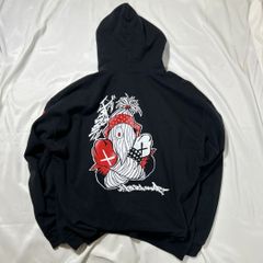 (A-075) NINJA X オリジナルパーカー 黒 XL