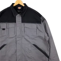 新品未使用品 ユーロ Dickies ディッキーズ ワークジャケット メンズUS-3XLサイズ グレー ブラック jk-3220