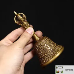 【修縁堂】真言宗 チベット密教 法器 五大明王金剛鈴 仏教法具 楽天市場】密教 法具 金剛鈴の通販