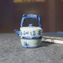 黄地パステル万寿無彊将軍缶 景徳鎮 陶磁器 装飾品 現代工芸品