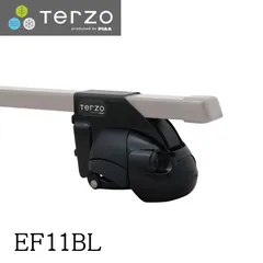 Terzo テルッツォ  by PIAA  ベースキャリア フット 4個入 ルーフレールタイプ ブラック ロック付 EF11BL ピアのサムネイル