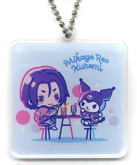 【中古】キーホルダー 御影玲王×クロミ(飲み物) 「ブルーロック×サンリオキャラクターズ カプセル販売 アクリルキーホルダー」