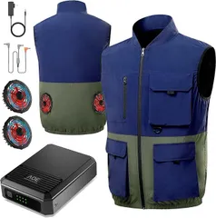 【新品】elemai 48V 空調ベスト アーミーグリーン Mサイズ 新品】elemai 48V 空調ベスト アーミーグリーン Mサイズ