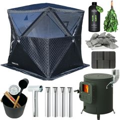 サウナテントセット MW-TAKAMORI OUTDOOR BRAND-】サウナテント セット（4名用