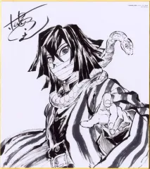 新品　鬼滅の刃 松島晃 書き下ろし色紙 5枚セット Blu-ray/DVD 特典 新品 松島晃 書き下ろし色紙 劇場版 鬼滅の刃 無限列車編 完全