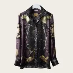 【8/23までの出品】エルメス　馬と騎手プリント長袖シャツ 楽天市場】エルメス tシャツ 馬の通販