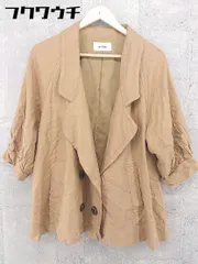 ◇ snidel スナイデル 長袖 ジャケット サイズF ブラウン レディース 【中古】 【1002802416521】