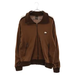 NUMBER (N)INE (ナンバーナイン) 03AW カート期 リップアンドタン アクリル ジップアップトラックジャケット ブラウンのサムネイル