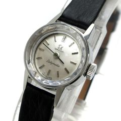 オメガ レディマティック オートマチック レディース シルバー カットガラス 時計 OMEGA Ladymatic 婦人 自動巻き 希少 ヴィンテージ
