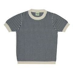 SALE【残120のみ】FUB 23ss　/　ニットTシャツ　半袖　Jaquard